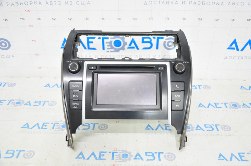 Tape recorder, Monitor, CD-changer, Radio Toyota Camry v50 12-14 usa big display, scratch on display