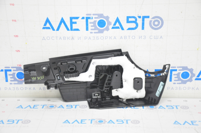 Arch lining right BMW X3 G01 18-21 black, under the belt