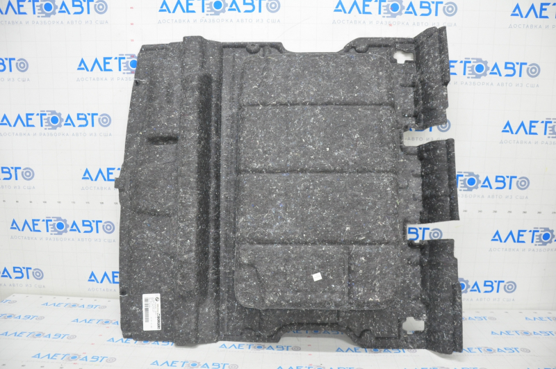 Trunk tray BMW X3 G01 18-21 without spare tire, black