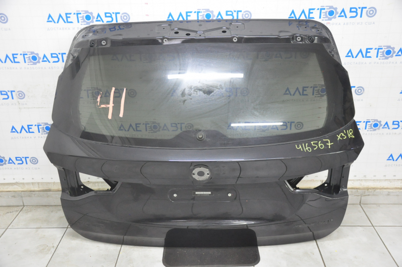 Bare trunk door with glass BMW X3 G01 18-21 black 475