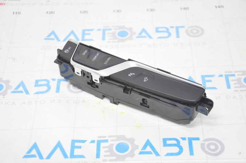 Block of buttons of the central console BMW X3 G01 18-21 for parking sensors, for a camera