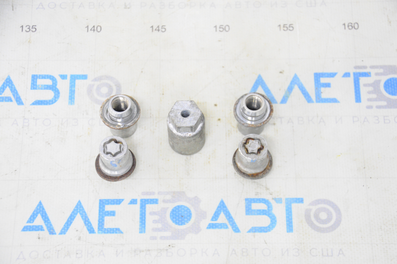 Wheel Nut Secret Kit Lexus NX200t NX300 NX300h 15-21