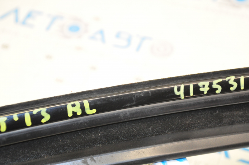 Rear left glass seal Dodge Dart 13-16 scratches