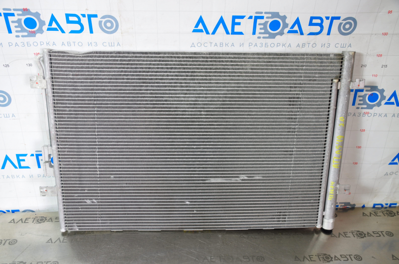 Air conditioning radiator condenser VW Atlas 18- 2.0T, 3.6 crooked, dented