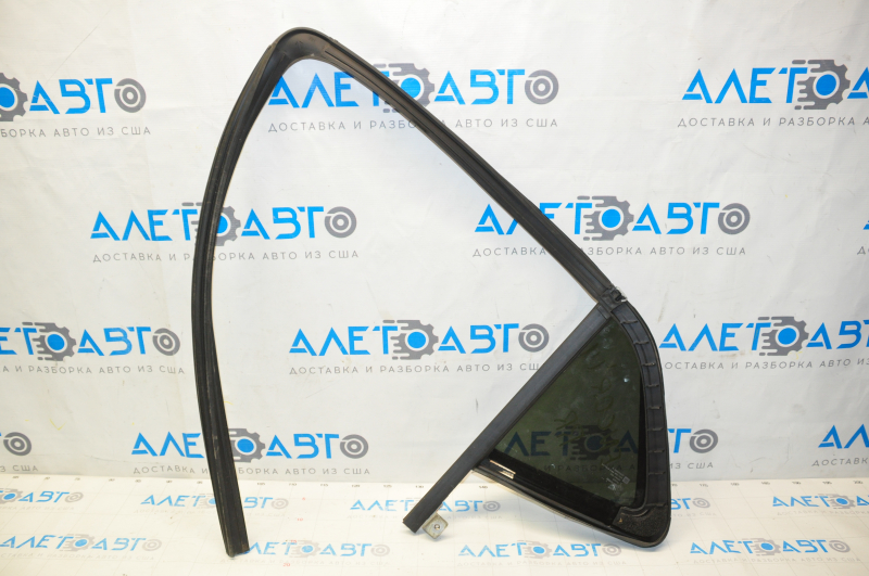 Door glass triangle with seal rear right Buick Encore 13-19 rubbed chrome