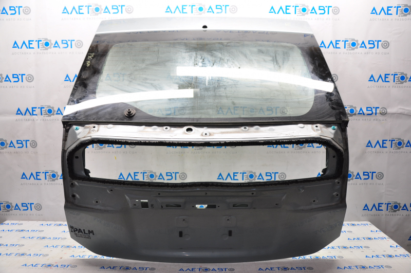 Naked trunk door with glass Toyota Prius 30 10-15 green 781 without small glass