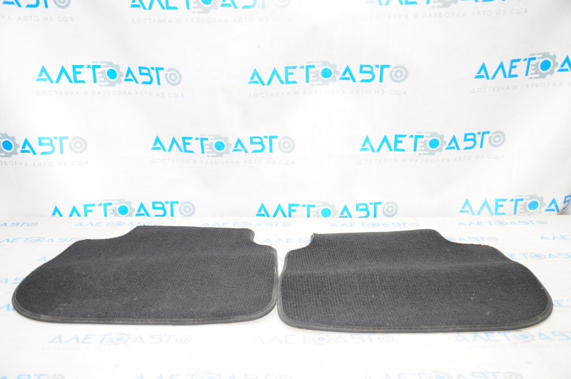 Set of floor mats for Subaru Legacy 15-16 cloth black