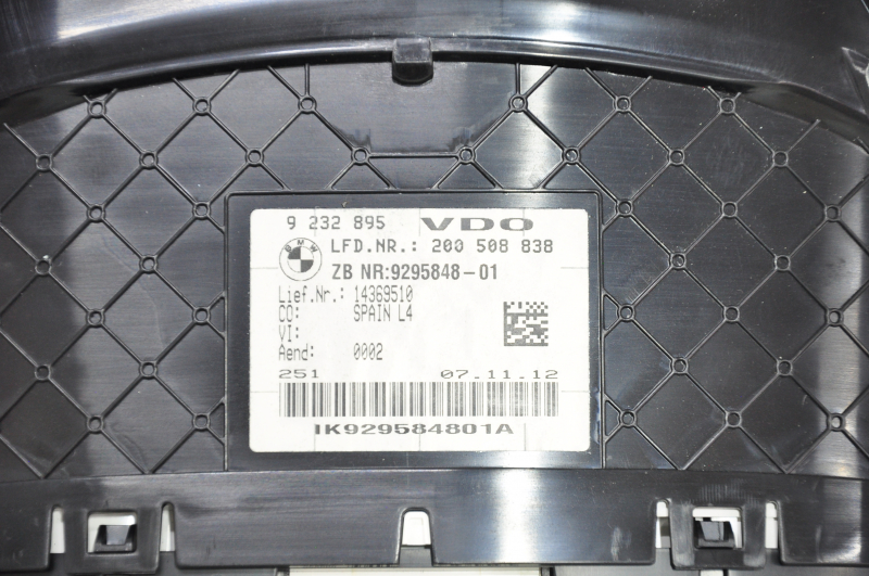 Instrument cluster BMW 3 F30 12-18 without projection 96k