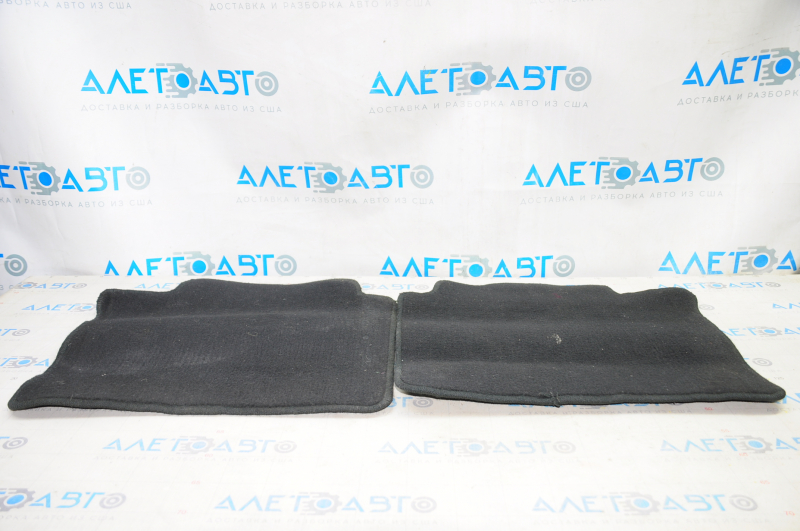 Set of mats Toyota Camry v55 15-16 usa rag black, burnt, for dry cleaning