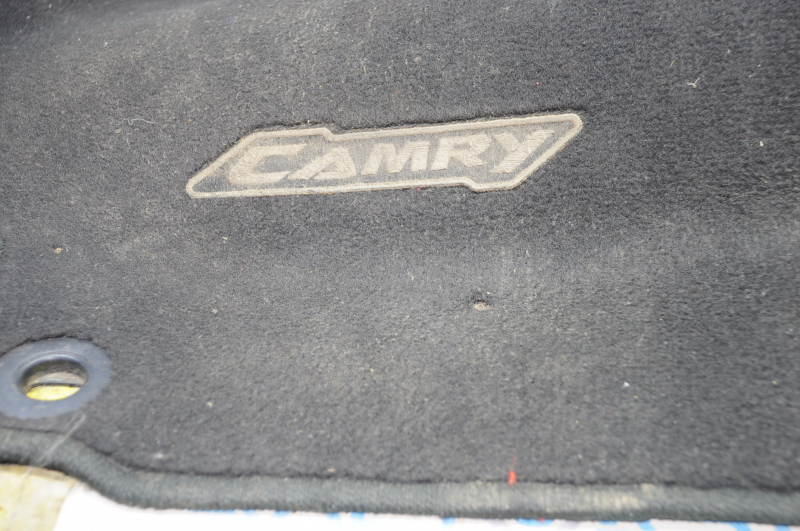 Set of mats Toyota Camry v55 15-16 usa rag black, burnt, for dry cleaning