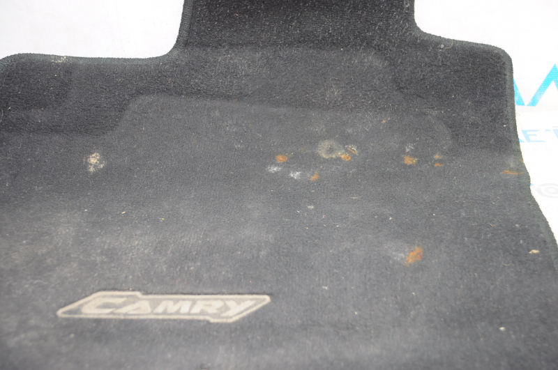 Set of mats Toyota Camry v55 15-16 usa rag black, burnt, for dry cleaning