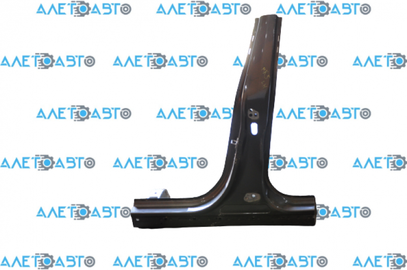 The central left body pillar of Ford Fusion mk5 13-20 is sawn off, pokes