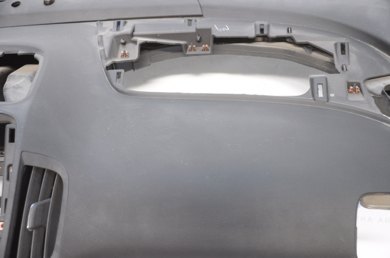 Torpedo front panel without AIRBAG Chevrolet Volt 11-15 black without pad, scratches