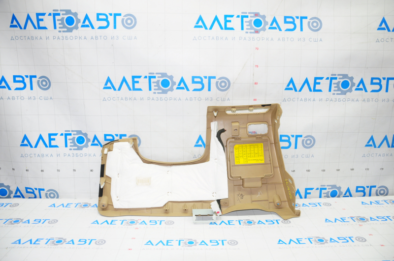 Driver's knee pad Hyundai Sonata 11-15 beige, scratches