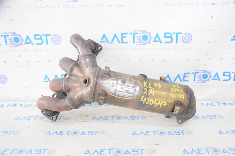 Exhaust manifold with catalytic converter Jeep Cherokee KL 14- 2.4
