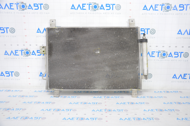Air conditioner radiator condenser Infiniti JX35 QX60 13- honeycomb peeled off, dented