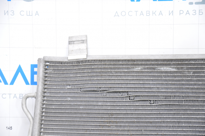 Air conditioner radiator condenser Infiniti JX35 QX60 13- honeycomb peeled off, dented