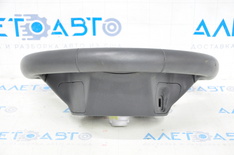 Naked steering wheel Toyota Highlander 14-19 leather, scratches