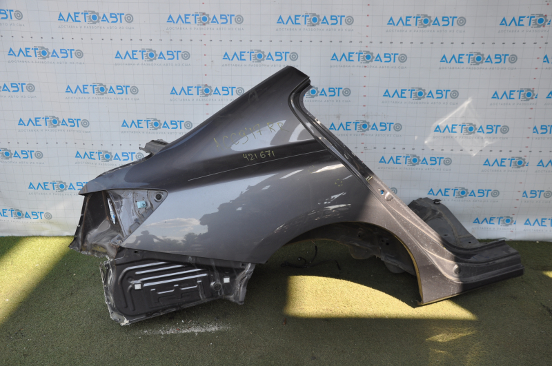 Quarter wing rear right Honda Accord 13-17 graphite pokes