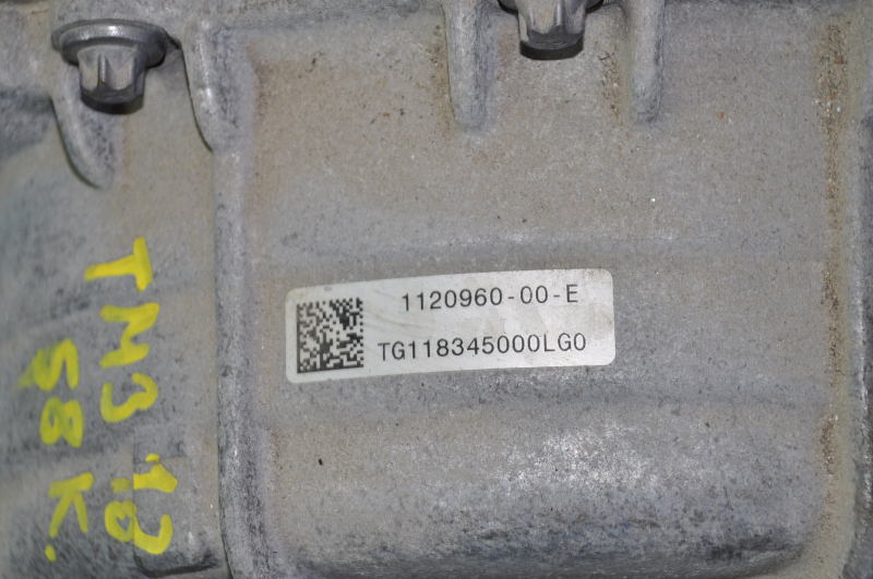 Electric motor front Tesla Model 3 18-58k resistance 514 Mohm