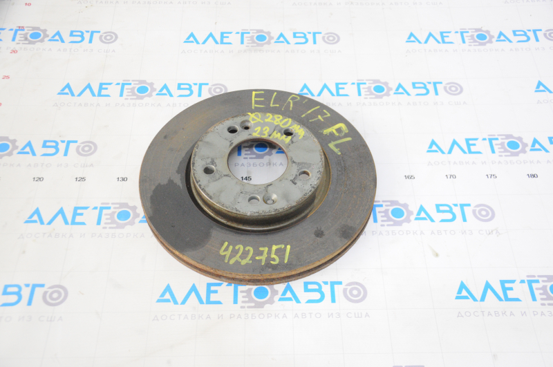 Front left brake disc Hyundai Elantra AD 17-20 280/23mm