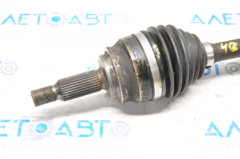 Drive axle shaft front right Mitsubishi Outlander 14-21 FWD - without inner part, torn boot