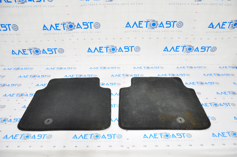 Set of floor mats Hyundai Elantra AD 17-20 cloth black, for dry cleaning