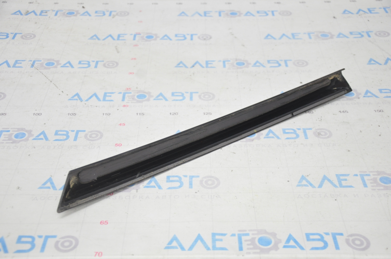 Trunk door glass molding right Ford Edge 15- black gloss