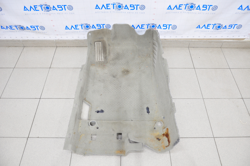 Floor covering driver's Toyota Camry v40 beige, for dry cleaning