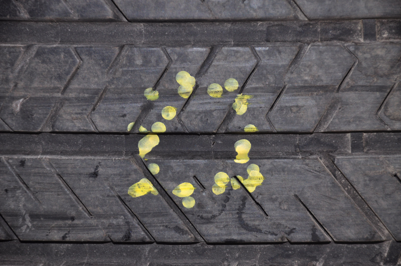 Tire R18 235/45 GoodYear Eagle LS 2 2020 all-season 5.5mm hole, no rubber fragment