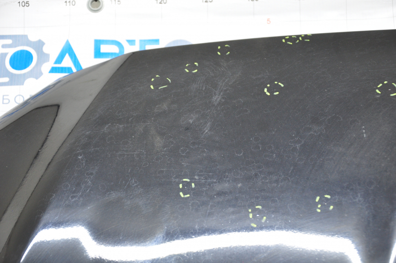 Hood bare Ford Fusion mk5 13-20 black G1, painted, sand