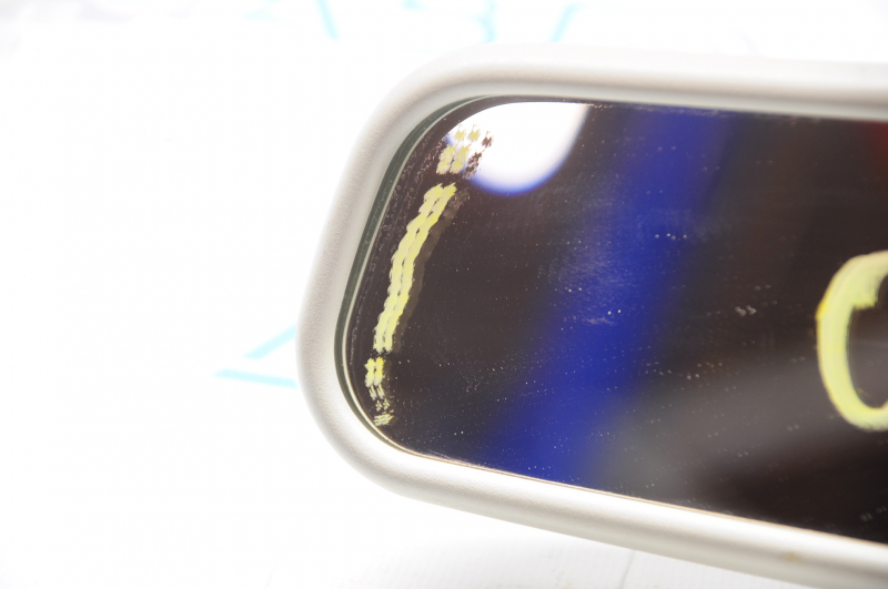 Interior mirror Audi Q5 8R 09-10 gray, with rain sensor, crack, break, amalgam has come out
