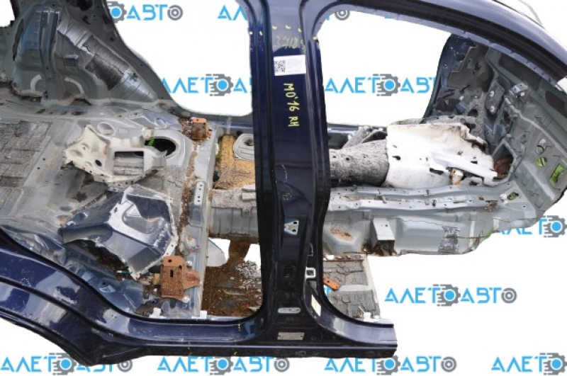 Body pillar central right Mitsubishi Outlander 14-22 blue D14, on the body, bumpers