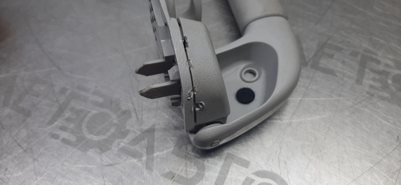 Ceiling handle 2 row left Toyota Sequoia 08-16 gray, chips on plugs, for dry cleaning