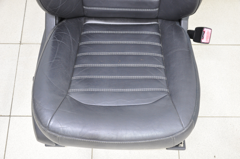 Passenger seat Ford Fusion mk5 13-16 with airbag, electric, heated, leather black
