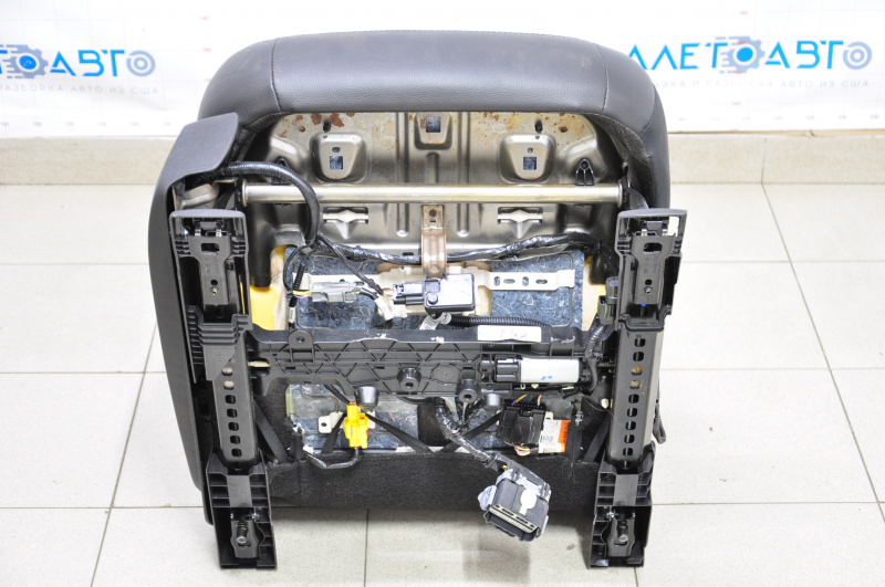 Passenger seat Ford Fusion mk5 13-16 with airbag, electric, heated, leather black