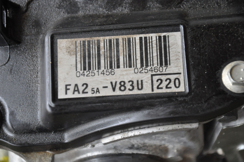 Toyota Camry v70 18-20 2.5 A25A-FKS 59k engine started 8-8-8-8