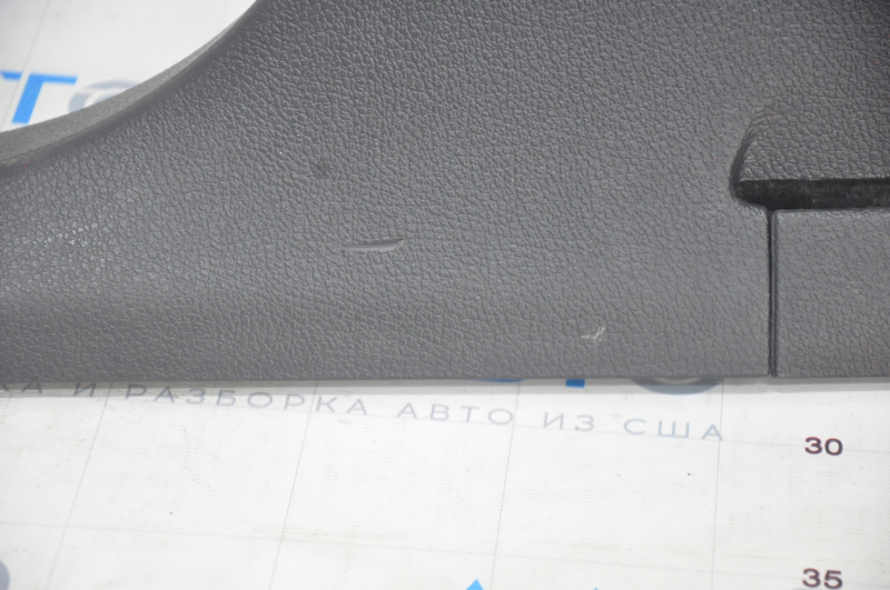 Center pillar trim lower right VW Tiguan 09-17 black, scratches
