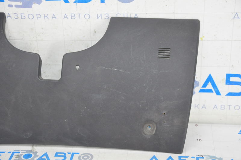 Driver's knee pad Mitsubishi Galant 04-12 black, scratches, non-factory holes