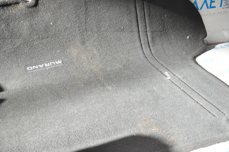 Trunk mat Nissan Murano z52 15- rag black, for dry cleaning
