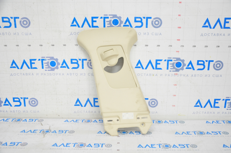 Center pillar trim upper belt left Lincoln MKZ 13-16 beige, for dry cleaning