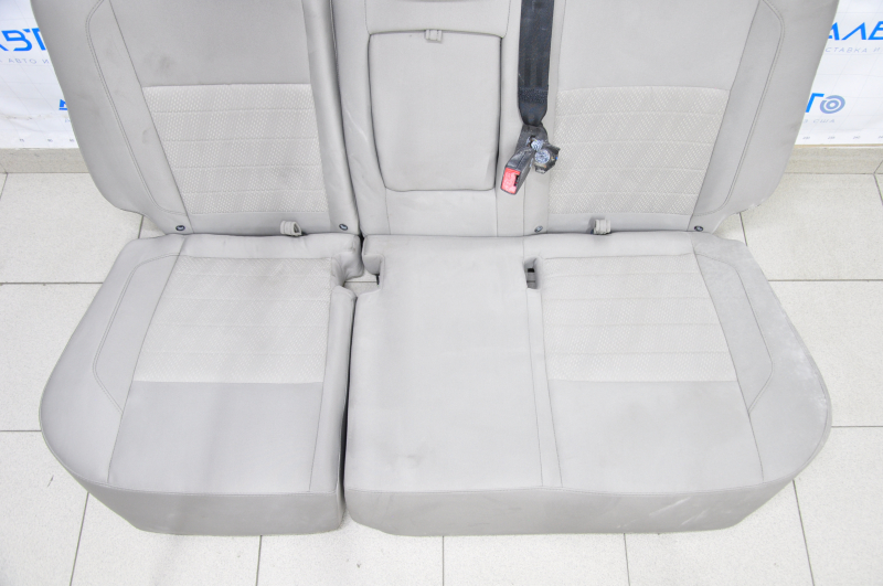 Rear row of seats 2nd row Ford Ecosport 18-22 cloth, gray, without airbag, for dry cleaning