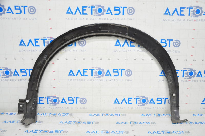 Rear right wing arch trim Infiniti QX30 17- FWD, black gloss, broken crepe, scratch