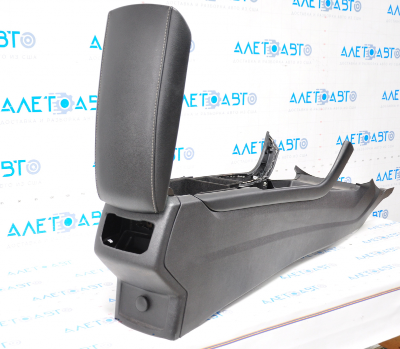 Central console armrest Ford Fusion mk5 17-20 black, under air duct, without air duct, scratches