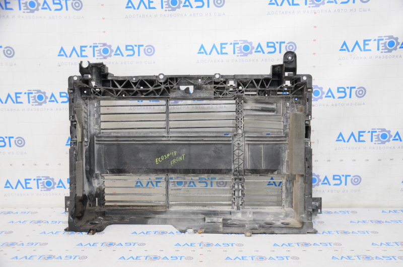 Radiator deflector blinds assembly Ford Ecosport 18-22 2.0 with motor, broken mount