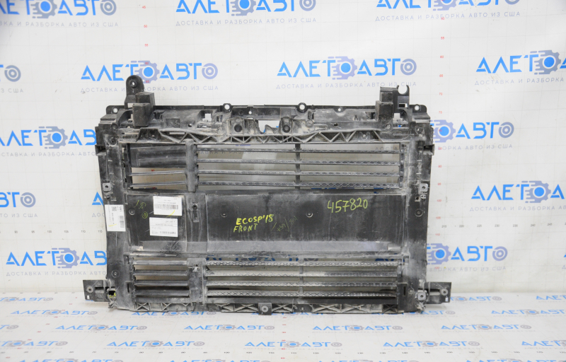 Radiator deflector blinds assembly Ford Ecosport 18-22 2.0 with motor, broken mount
