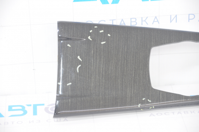 Center console trim for multimedia joystick BMW 3 F30 12-18 dark wood, type 3