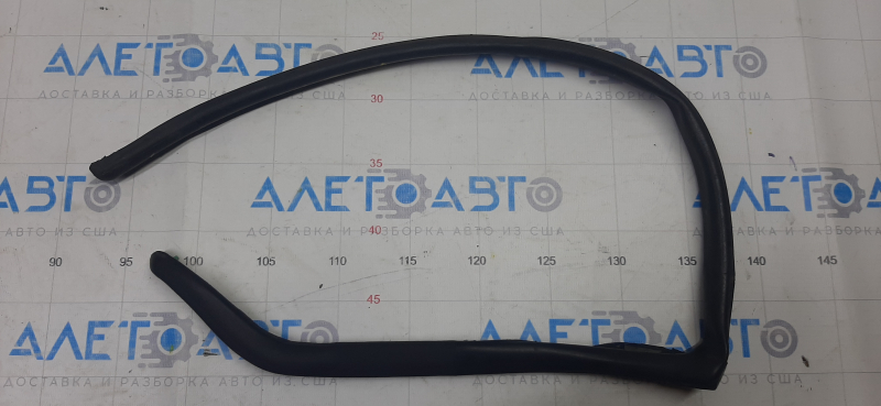 Seal of the rear left door Lexus RX350 RX450h 10-15 on the end
