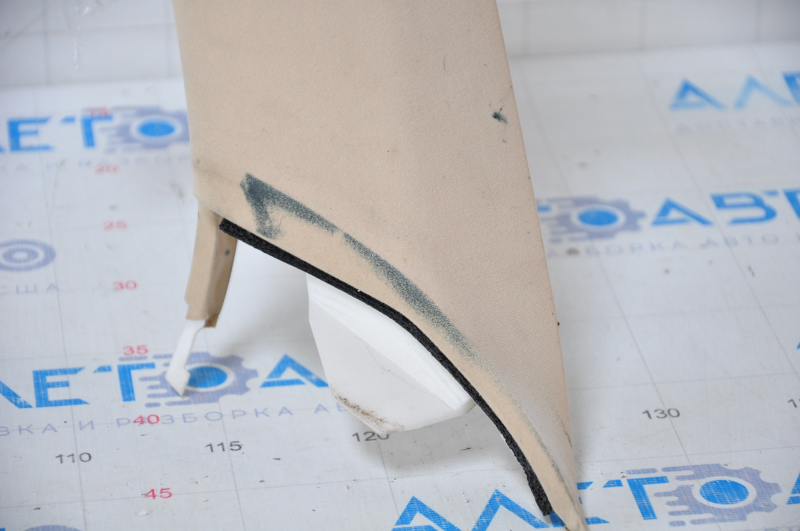 Front pillar trim left Lexus IS250 IS350 06-13 beige, for dry cleaning