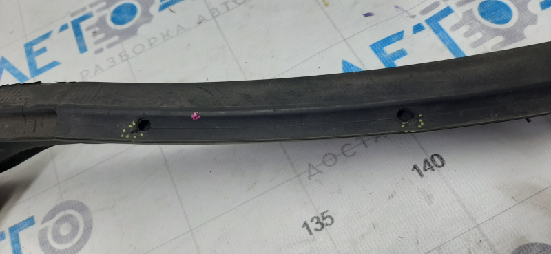 GMC Terrain 10-17 rear right door seal on the end, fasteners are torn